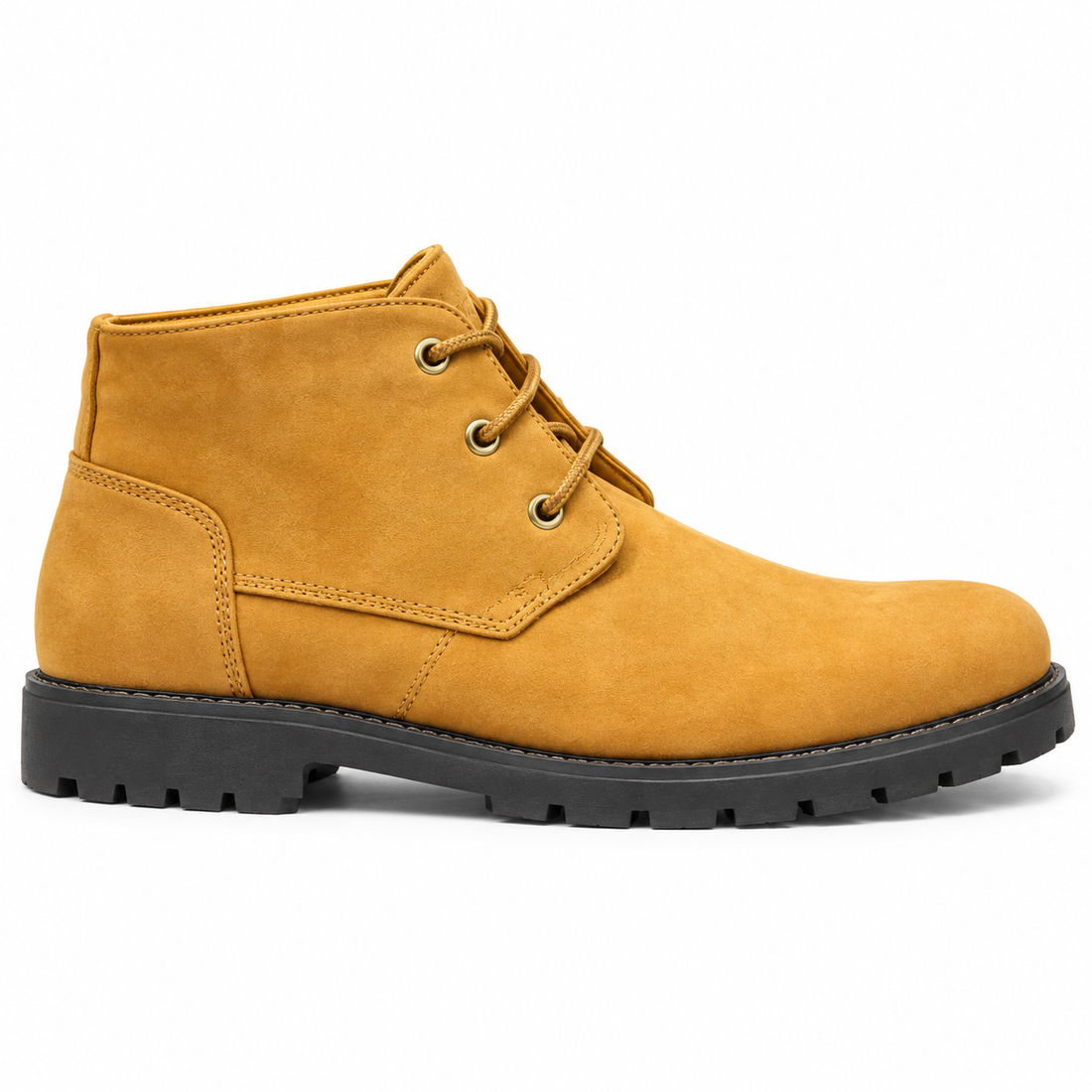 Ανδρικά Μποτάκια Outdoor Κίτρινα με Στιβαρή Σόλα – ERP84282