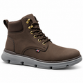 Ανδρικά Μποτάκια Outdoor Καφέ με Στιβαρή Σόλα – ERP84309