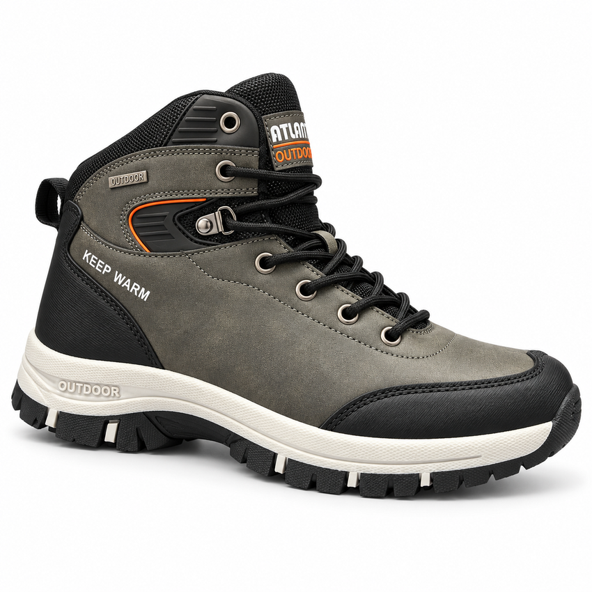 Ανδρικά Μποτάκια Outdoor Μπεζ με Στιβαρή Σόλα – ERP84316