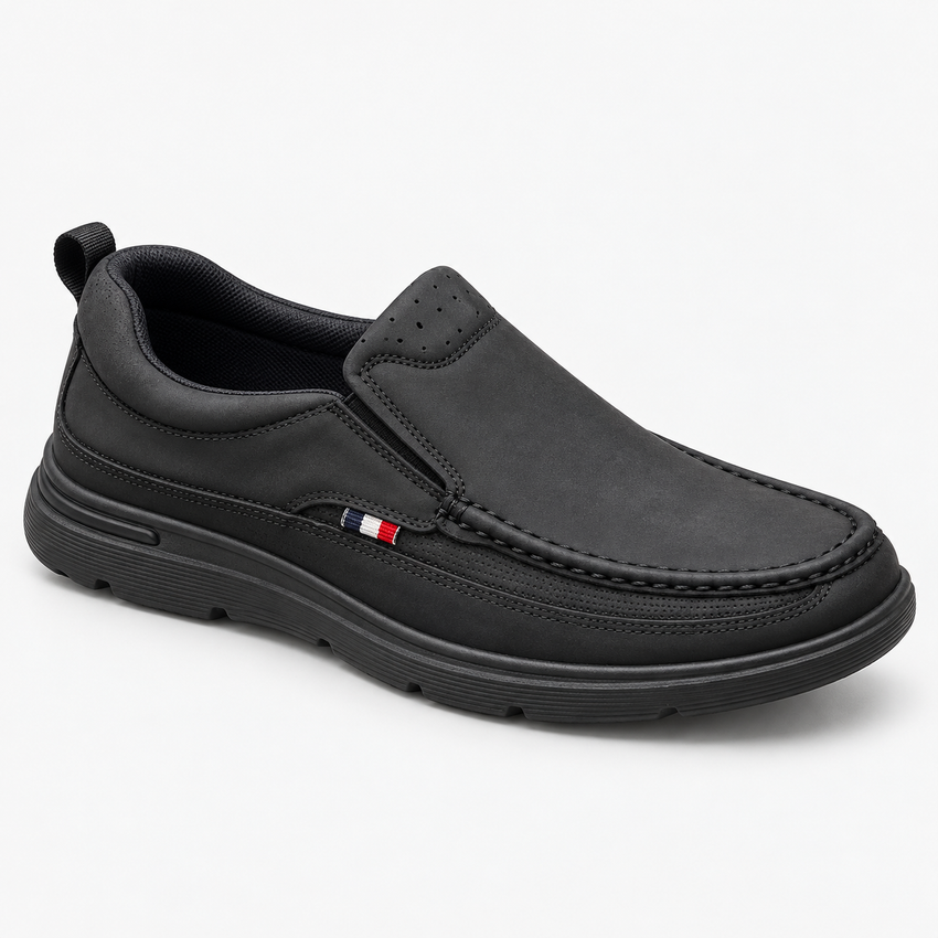 Ανδρικά Casual Slip-On Μαύρα με Καθημερινό Χαρακτήρα – ERP84349