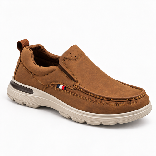 Ανδρικά Casual Slip-On Καφέ με Καθημερινό Χαρακτήρα – ERP84350