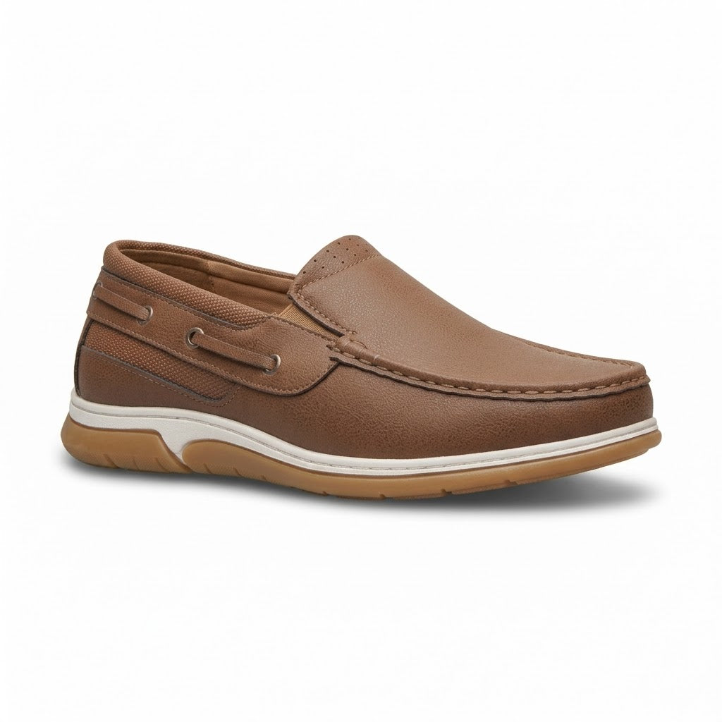 Ανδρικά Casual Sneakers Καφέ με Ανάγλυφη Σόλα – ERP84355