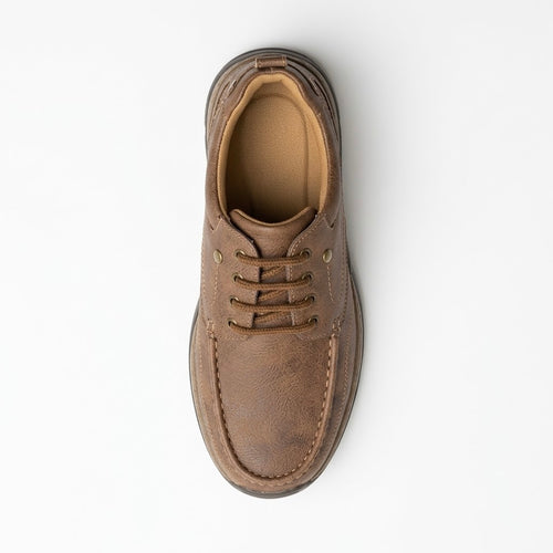 Ανδρικά Casual Sneakers Καφέ με Ανάγλυφη Σόλα – ERP84355